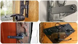 Barn Door latch ideas | Sliding Gate lock ideas Malayalam | Shed Double Door latch ideas | ideas
