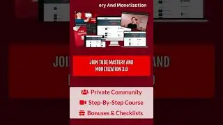 Best YouTube Course Tube Mastery and Monetization by Matt Par  #makemoneywithyoutube