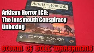 Arkham Horror LCG: The Innsmouth Conspiracy Unboxing | Storm of Steel Wargaming