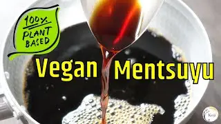Vegan Mentsuyu / Zen Food / Shojin ryori / Japanese Vegan