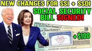 *SOCIAL SECURITY IS BEING REPLACED?!* HUGE UPDATE Build Back Better Package for SSI, SSDI, RRB, VA!