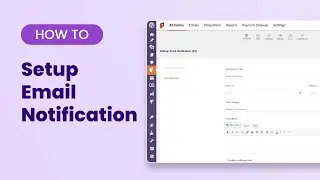 How to Set Up Email Notification With Paymattic | WordPress
