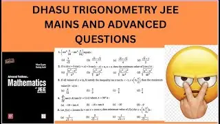 Trigonometry questions jee mains and advanced black book solution by deepak kumar.