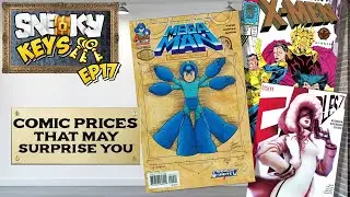 Comic Prices that may Surprise You 🗝️  Mega Man, James Jean, & More 🗝️ Sneaky Keys Ep17
