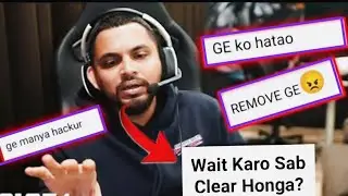 Sid React On GE H@cking |BMOC Chat Spamming GE Remove GE End 😱And Expose in few Days