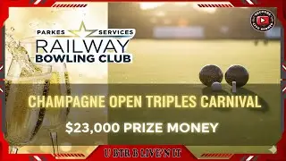 Champagne Open Triples LIVE! 🌟 DAY 2 MORNING: Rounds 4 & 5 - Race to the Finals!