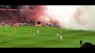 Widzew Radomiak. Oprawa i piro