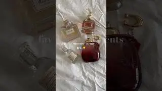 perfumes in my rotation this summer 💓 #perfume #perfumecollection #summervibes #coach #missdior