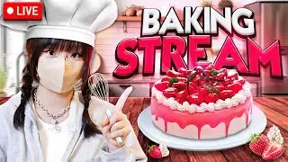 🔴 BAKING W AERITH!! Rhubarb Custard Tarts?!