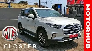 MG Gloster 4WD 2021 года | Топовая модель MG Gloster 2021 года | Цена MG Gloster 2021 в Индии | Обзор MG Gloster