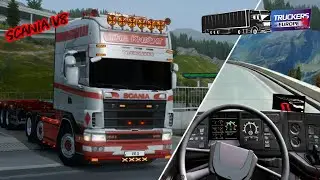 REALISTIC POV DRIVE SCANIA 4 SERIES 580 V8 | TRUCKERS OF EUROPE 3 