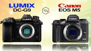Panasonic LUMIX G9 vs Canon EOS M5