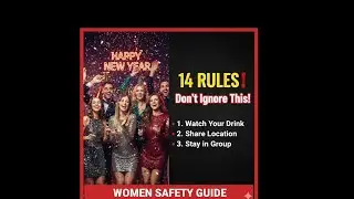 New Year Party Safety Guide: जोश भी, सुरक्षा भी! 14 Tips for Everyone