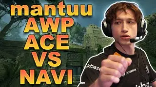 mantuu AWP ACE VS NAVI at BLAST Premier: Fall Groups 2023