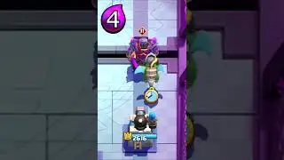 FULLY COUNTER EVOLVED PEKKA WITH EVERY ELIXIR! #clashroyale #shorts