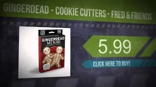 Gingerdead - Cookie Cutters - Fred & Friends