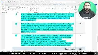 Excel 365 Chapter 1A Excel for the web  Grader Project Walkthrough | Excel 1A  Excel for the web