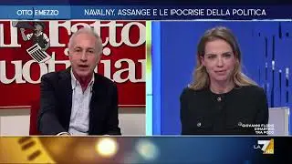 Assange, botta e risposta tra Travaglio e Borrelli