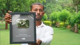 Congratulations we got the Silver Play Button after 100k SUBS!!