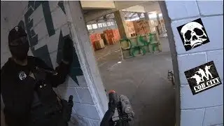 AIRSOFT GAMEPLAY - CQB CITY - DEFCON AIRSOFT TEAM