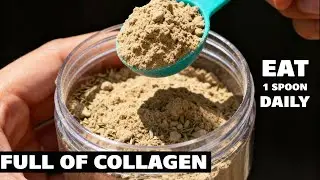 Homemade collagen powder to boost skin elasticity