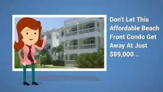 Affordable Sosua Ocean Front Condo Just $89,000 - Cheap Beach Condo