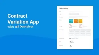 Effortlessly Manage Contract Variations with Dashpivot