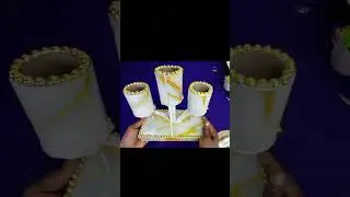 I Made a Luxury Vase from Cardboard
