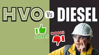 HVO vs Diesel: Pros & Cons. The Future of More Sustainable Construction?