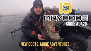 DRYCODE USA New Hunting and Ice Fishing Boots! | Amazon Cleats! Now I'm Ready for More Adventures!