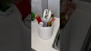Rotating Knife/Spoon/Chopstick Holder 😲 ❤️ #shorts #viral #trends