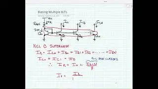 ECE3204 Lecture 10B - Multiple Output Current Mirror in BJTs
