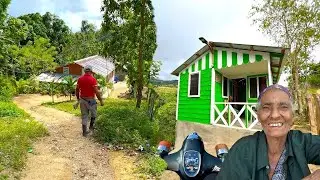 TERMINANDO DE LIMPIAR EL CONUCO DE LA ABUELA FRANCISCA Y EL MOTOR FELIZ DE VOLVER AL CAMPO 