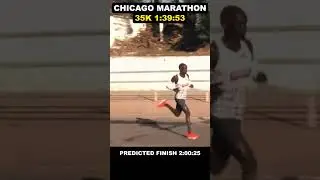 Jacob Kiplimo KM35 | Chicago Marathon 2025