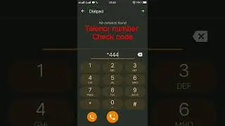 telenor ka number kaise nikale