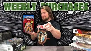 Weekly Purchases September 12th 2021! Heartbreak, Star Wars News, Pickups & Purchases!