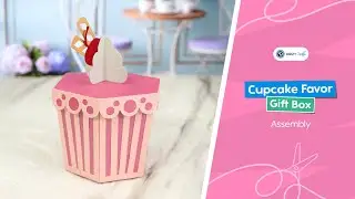 Cupcake Favor Gift Box - Assembly Tutorial