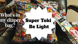 What's in my diaper Bag? Super Toki be light with be switched insert