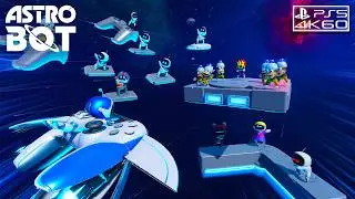 Astro Bot Play Squadron Go! PS5 (4K 60FPS) No Commentary