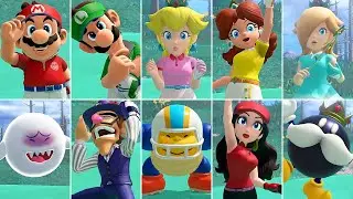 Mario Golf: Super Rush - All Character Post-Hole Animations