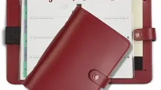 Filofax Original Red Pillarbox - Setup