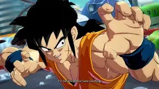 Yamcha V Goku Black on Dragonball Fighter Z 