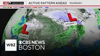 2 winter storms could bring snow to the northeast. Meteorologists discuss latest forecast.