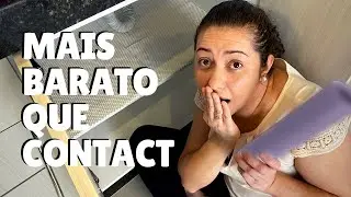 COMO  FORRAR ARMÁRIOS DA COZINHA DE FORMA FÁCIL E BARATA | Super  Dica Prática Para as Donas de Casa