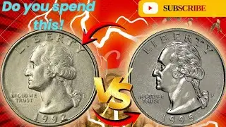 &ldquo;Rare 1992 & 1995 Washington Quarter Errors&rdquo;