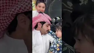 بث منصور ال زايد 😭🤣لغة الاطفال اللي طلعت