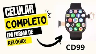 Smart Watch CD99 Review - Câmera, Chip SIM 4G/5G, Wi-Fi, Android, App Store