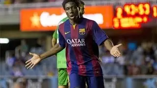 Jean Marie Dongou-All Goals-2014/15-Barcelona B-HD