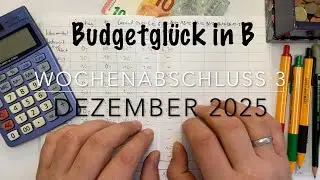 Wochenabschluss 3 Dezember 2025/ Teurere Woche wegen Weihnachten/ Essen zum 3.Advent