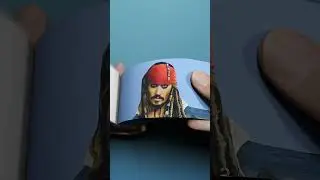 Johnny Depp Meme FlipBook #piratesofthecaribbean #flipbook #shorts